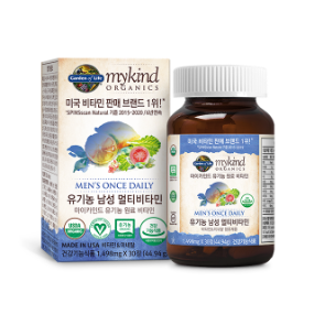 (정기배송)마이카인드 유기농 남성 멀티비타민 30정